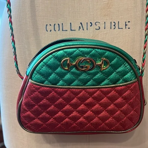 Like New Gucci Quilted Trapunto Crossbody Dustbag, Docs & Box - Picture 11 of 14